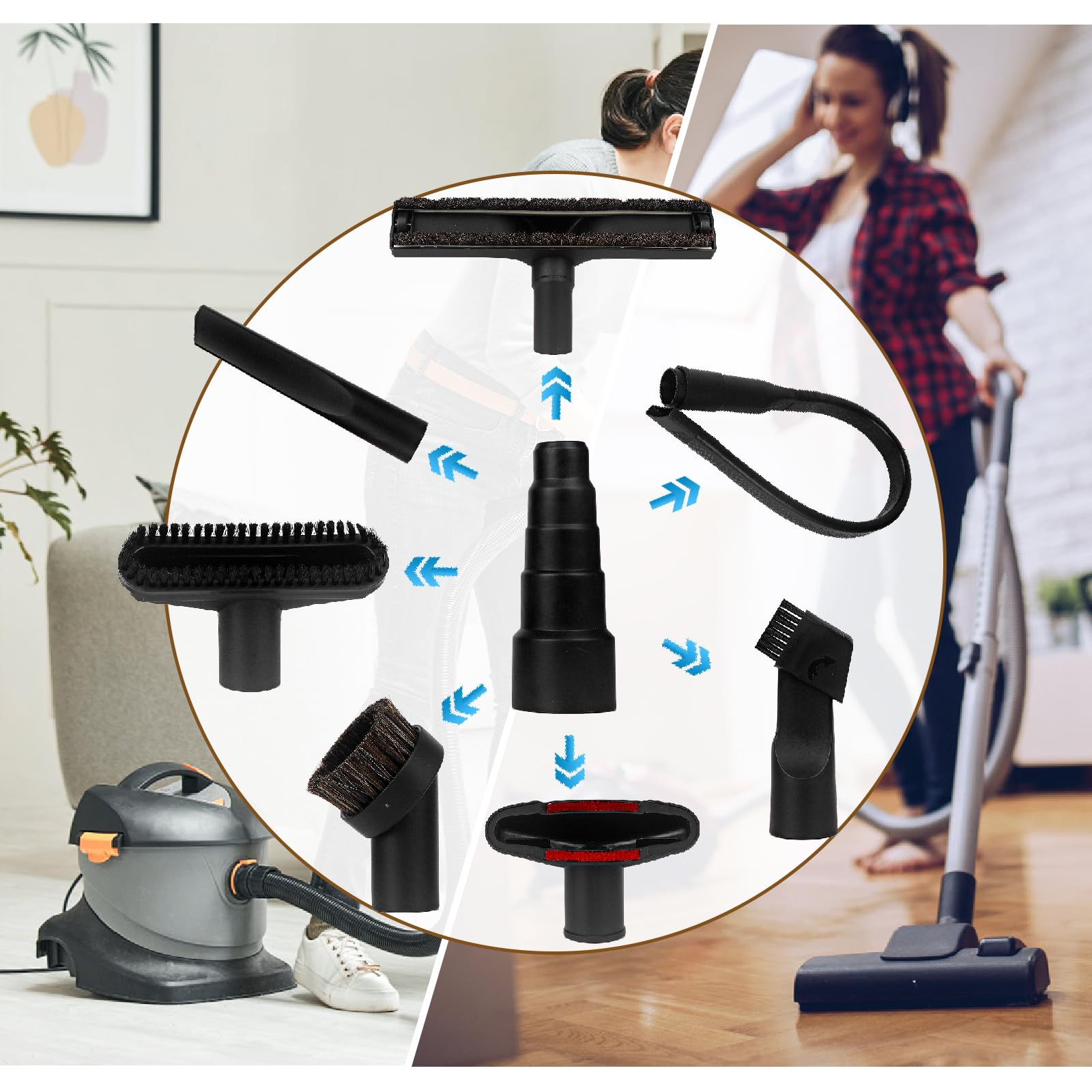 Amazon.co.jp: ダイソンコードレス掃除機用 9点 掃除機アタッチメント